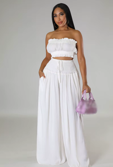 Crop Top Two Piece Set