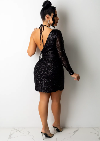 One Shoulder Midi Dress