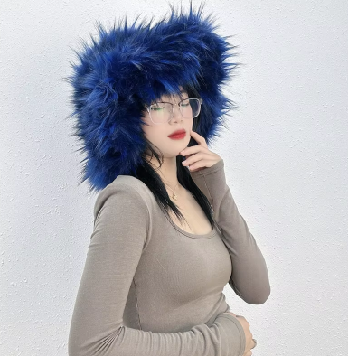 Oversized Fluffy Fury Hat