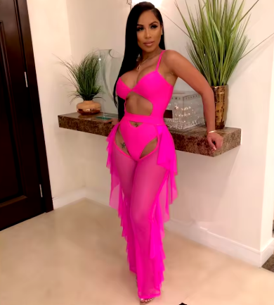 Mesh Hollow Swimwear Set