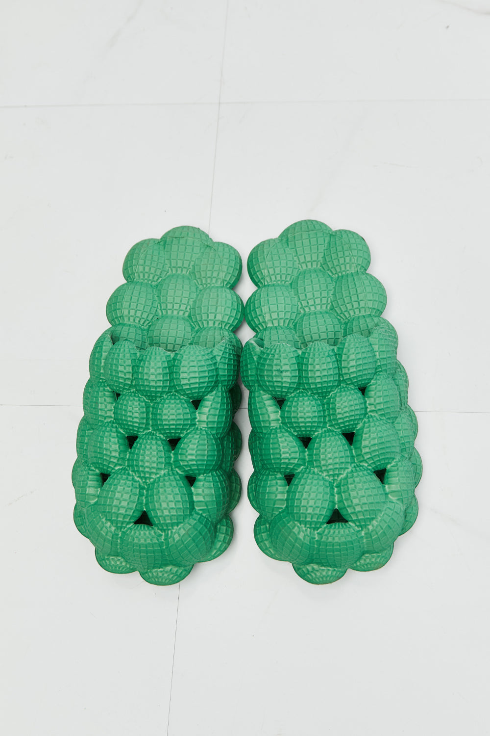 Back Bubble Slides in Green