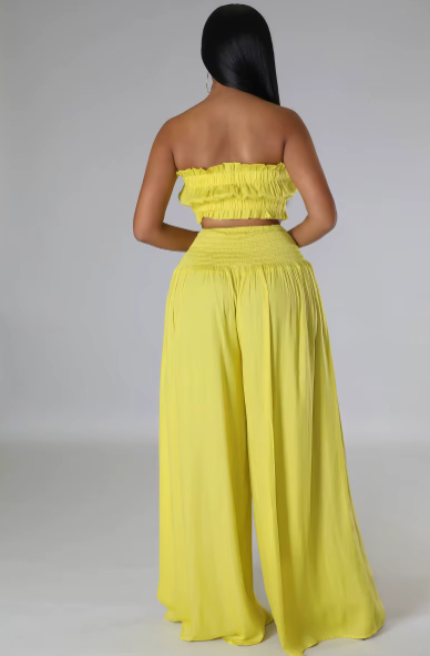 Crop Top Two Piece Set